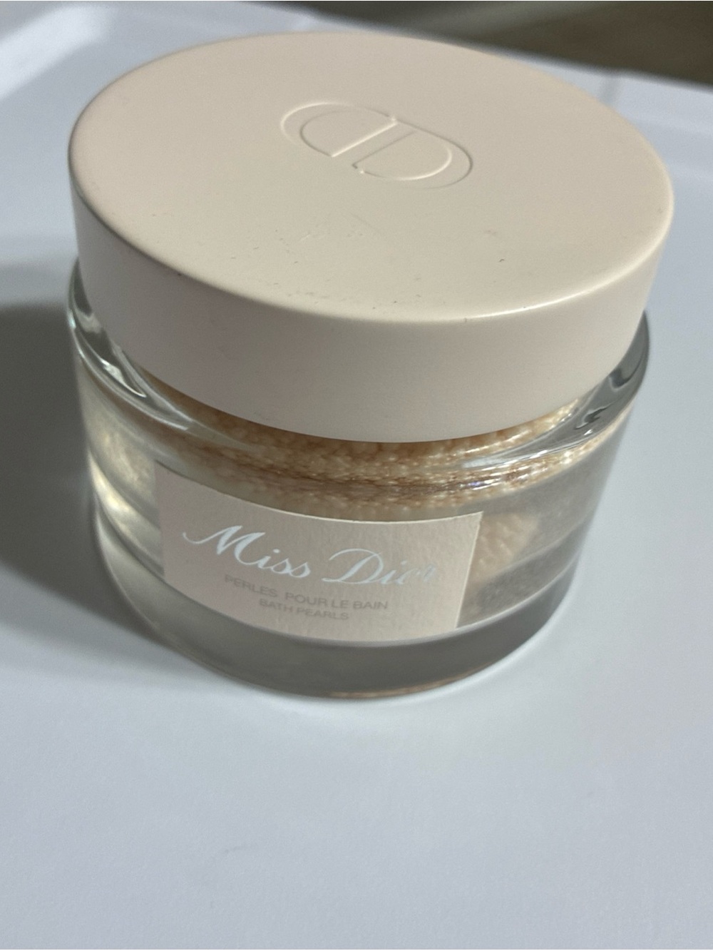 Miss Dior Rose Bath Pearls 3.5 oz. Made in France New